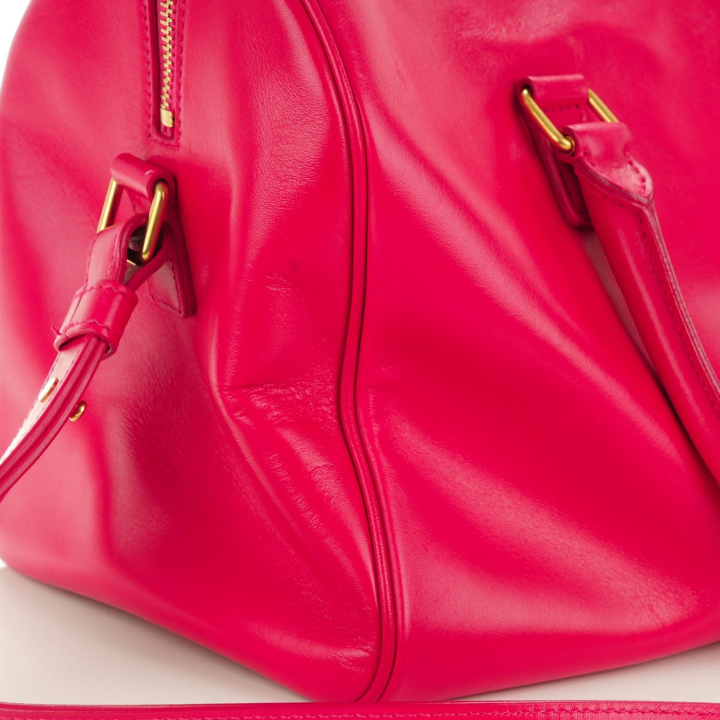 Calfskin Classic Duffle 6 Fuchsia