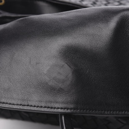 Bottega Veneta Nappa Intrecciato Convertible Duffel Black 8 of 11