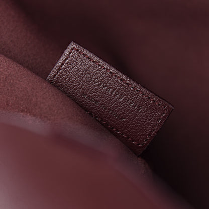 Saint Laurent Calfskin Large Shopping Tote Bordeaux 8 of 21