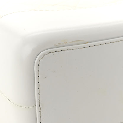 Chanel Aged Calfskin Quilted Small Gabrielle Backpack White 12 of 13