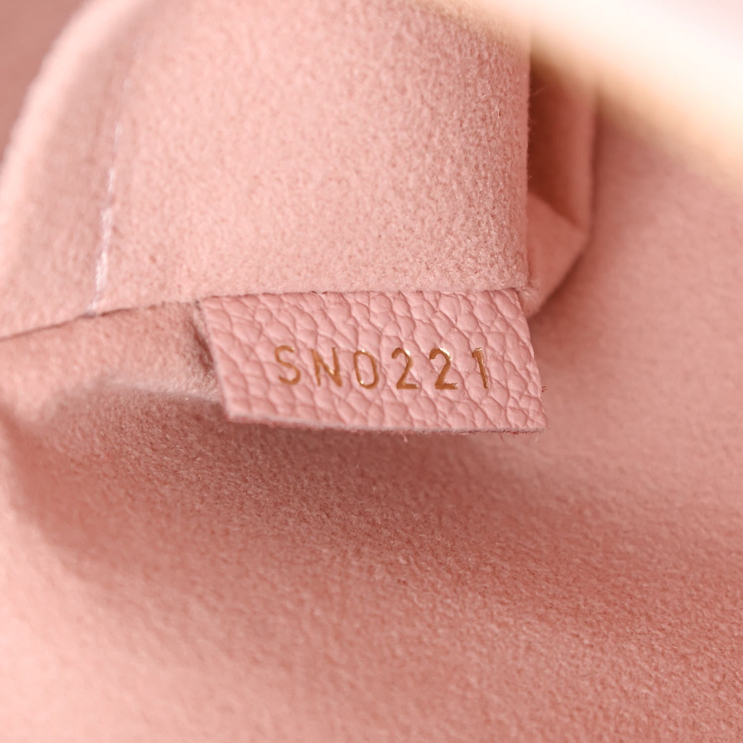 Louis Vuitton Empreinte Monogram Giant By The Pool Marshmallow Hobo PM Bouton De Rose 7 of 11