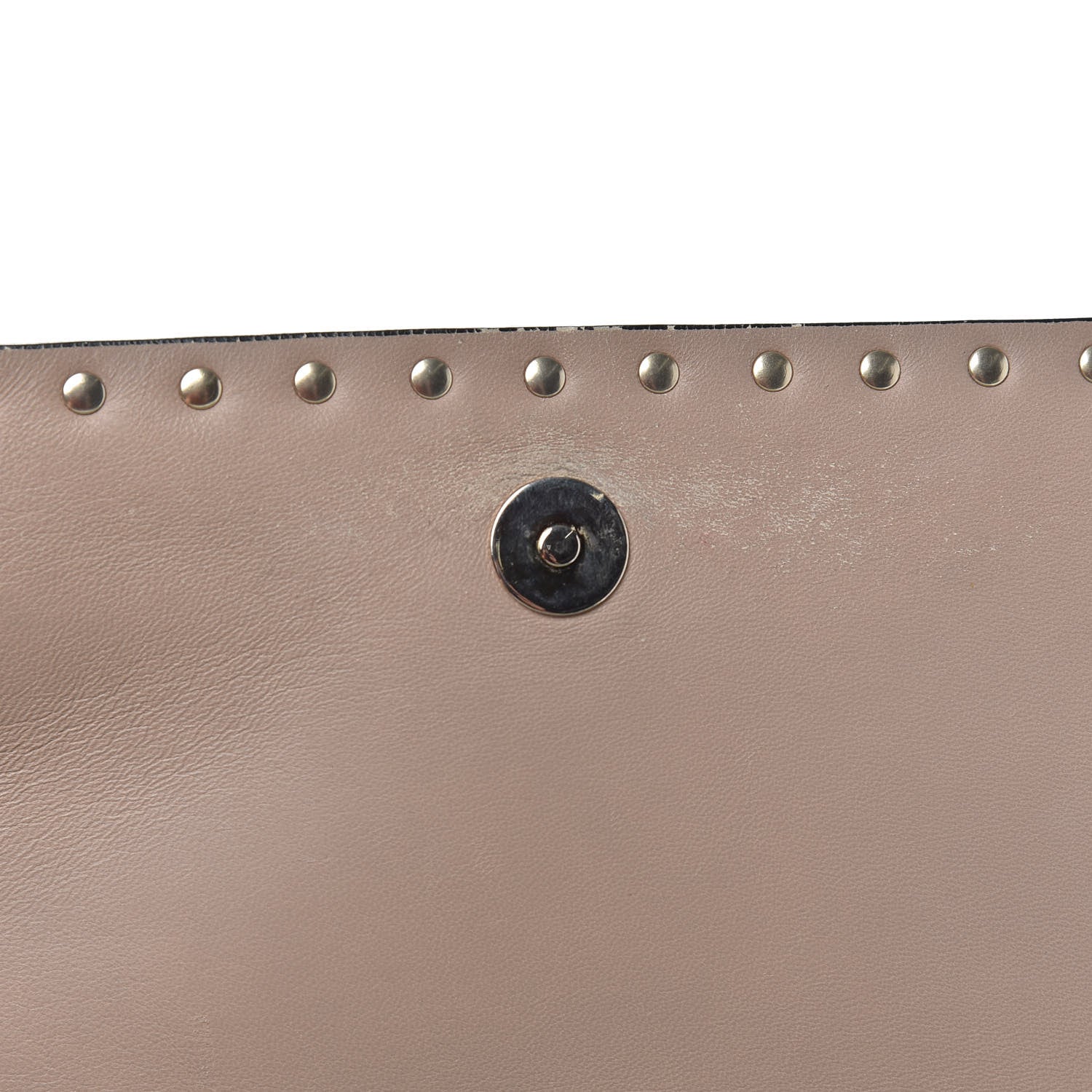 Valentino Garavani Nappa Rockstud Wristlet Clutch Green Tea Sorbet 12 of 13