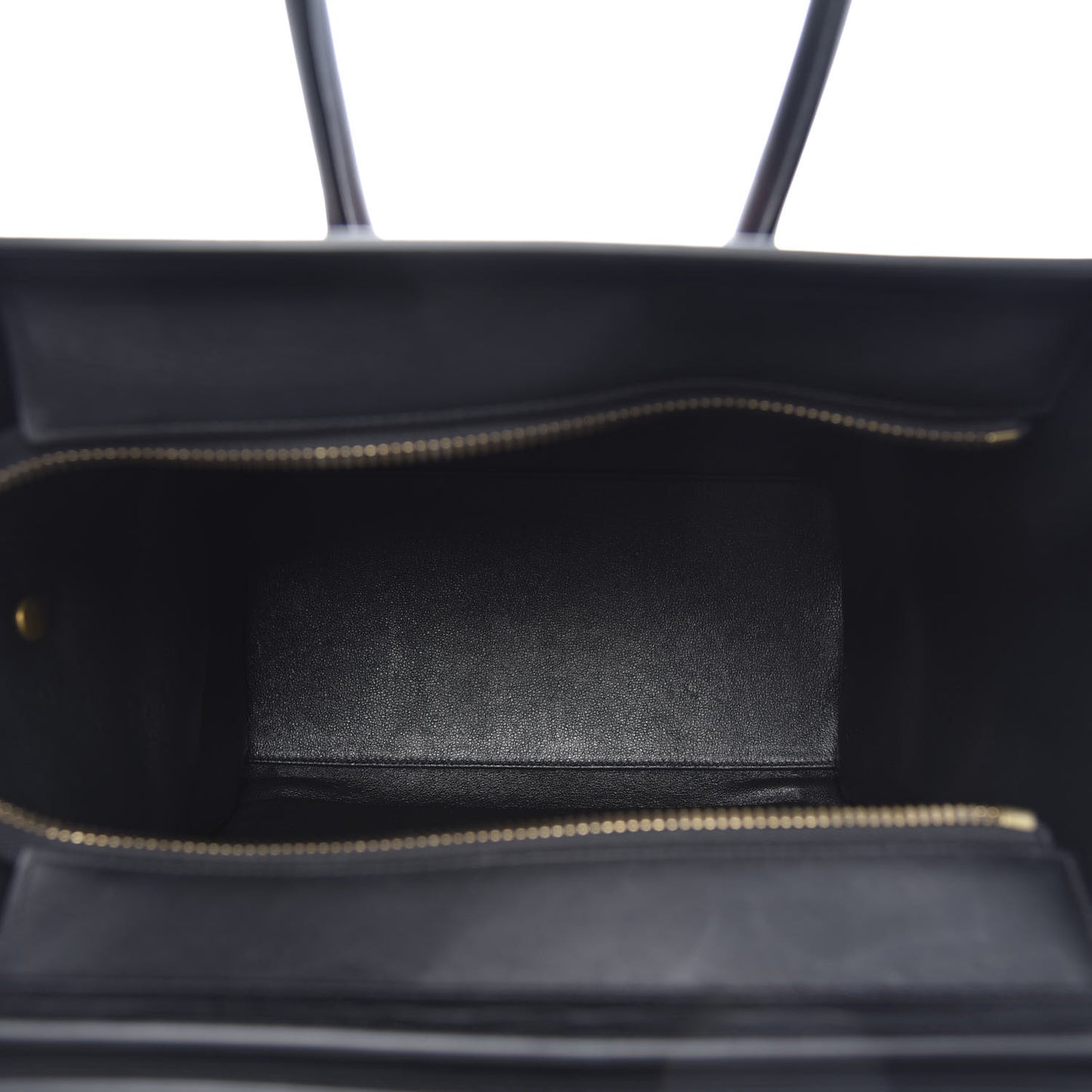 Smooth Calfskin Tweed Micro Luggage Black Scarlet