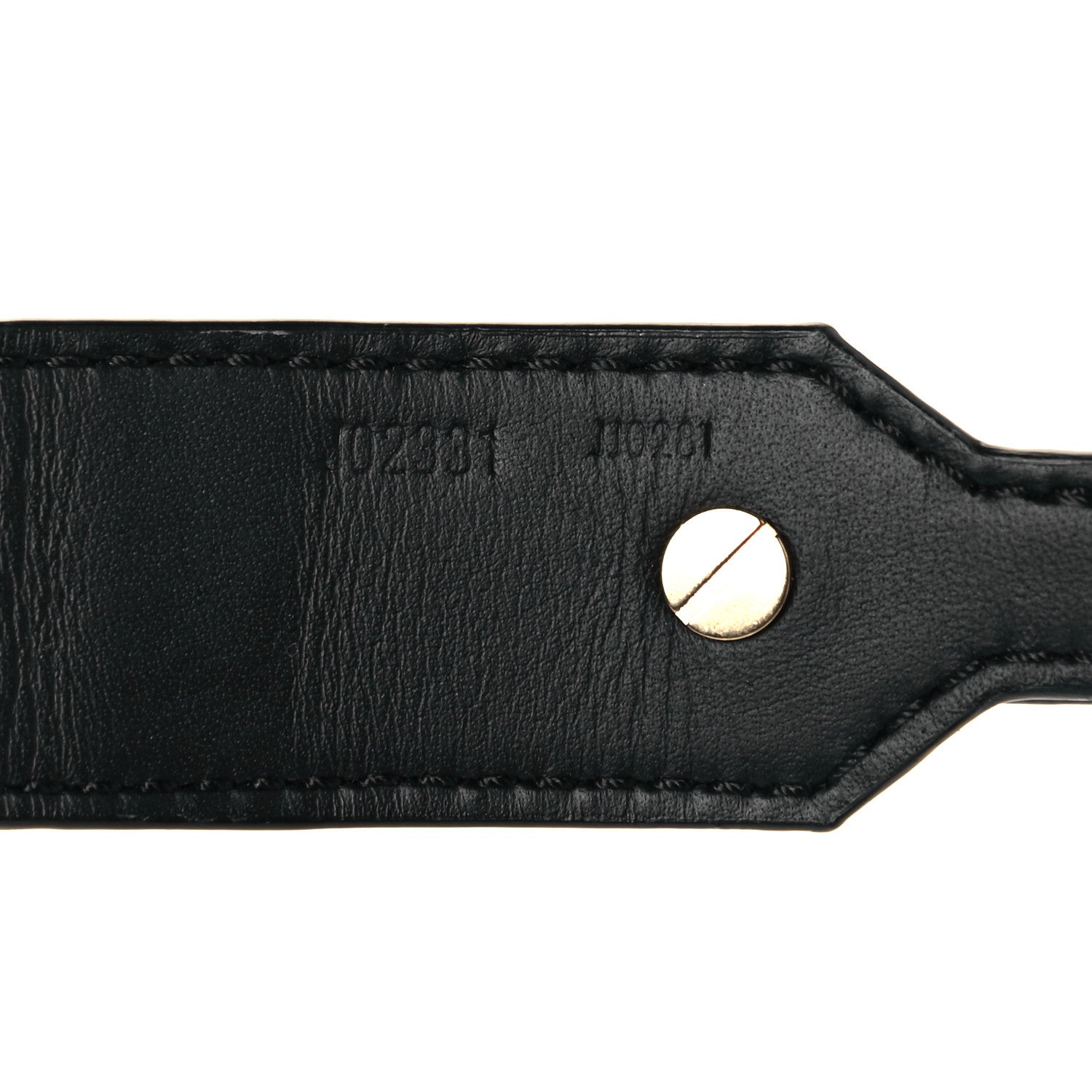 Louis Vuitton Monogram Bandouliere Shoulder Strap XL Black 5 of 5