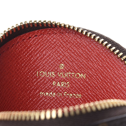 Louis Vuitton Monogram 2020 Christmas Animation Bumper Cars Round Coin Purse Coquelicot 6 of 7