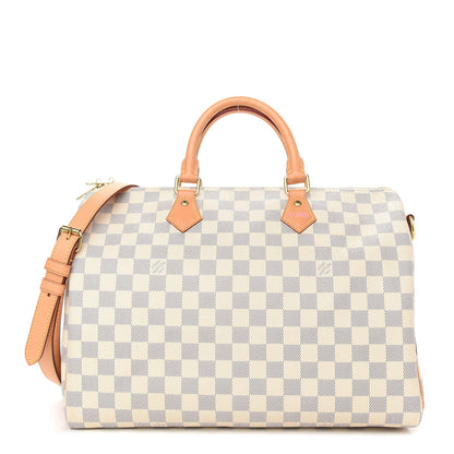 Louis Vuitton Damier Azur Speedy Bandouliere 35 1 of 11