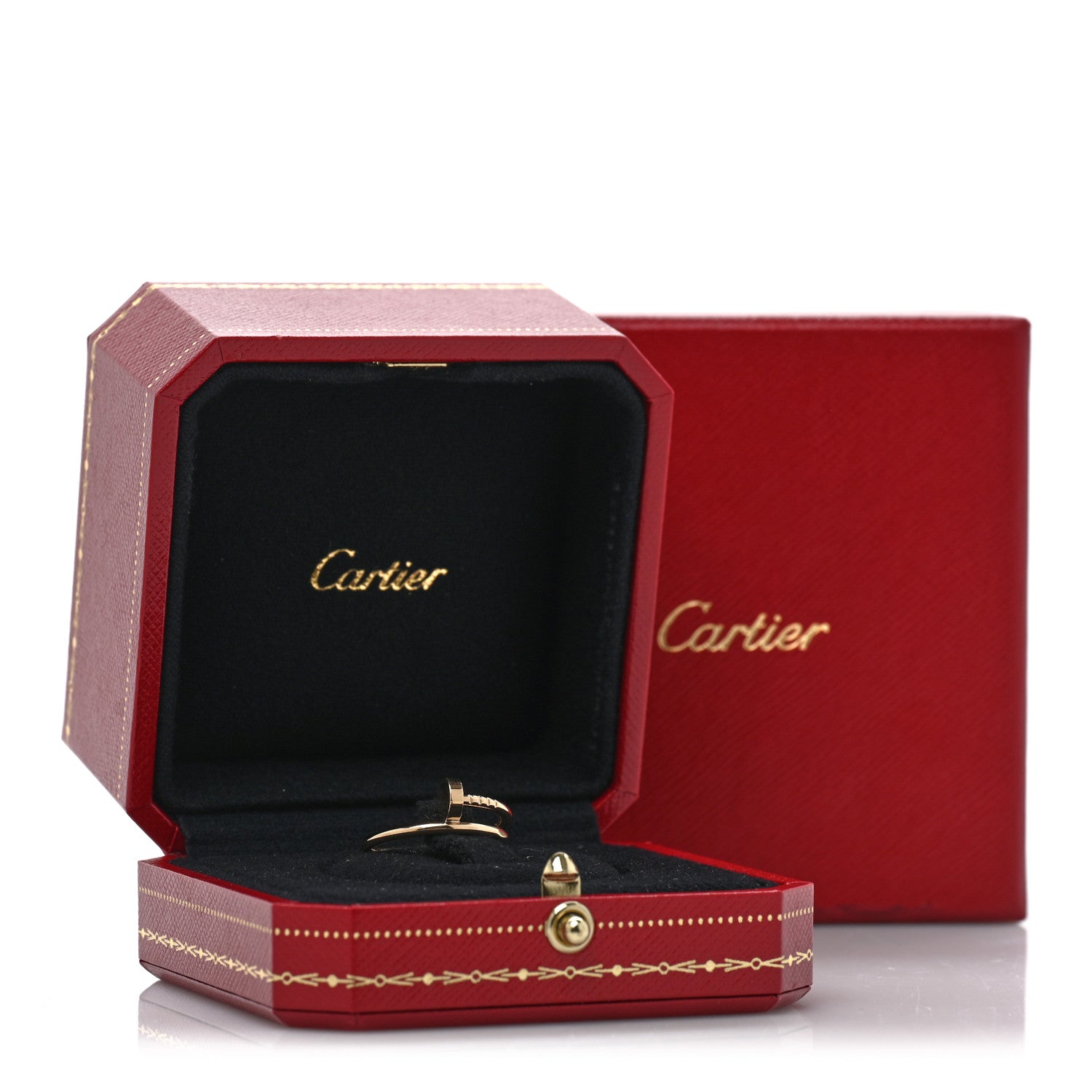 Cartier 18K Yellow Gold Small Juste Un Clou Ring 52 6 6 of 6