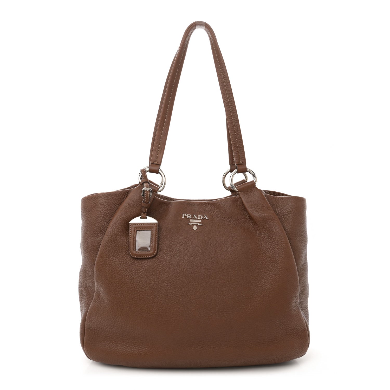 Prada Vitello Daino Tote Nocciolo 1 of 11