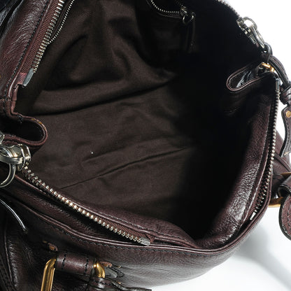 Chloe Leather Medium Paddington Chocolate 6 of 9