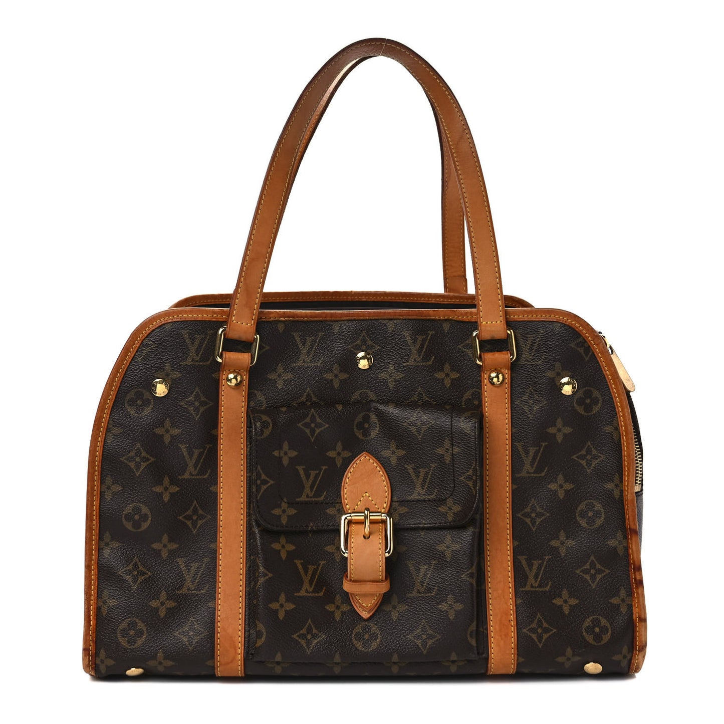 Monogram Sac Baxter PM Dog Pet Carrier