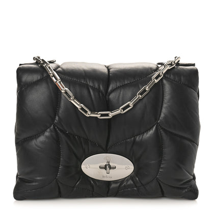 Mulberry Nappa Pillow Quilted Little Softie Bag Black 1 of 8