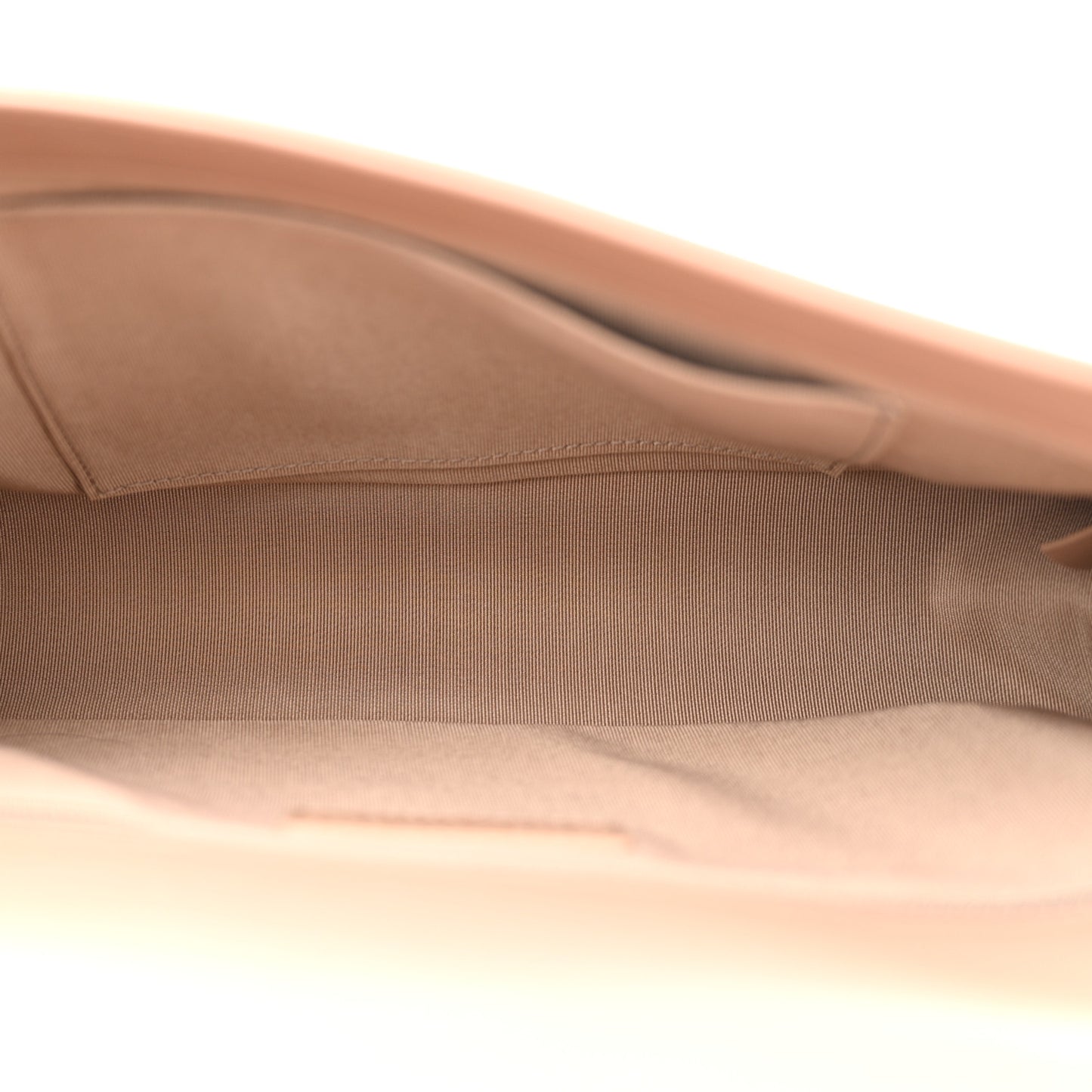 Calfskin Chevron Quilted New Medium Boy Flap Beige