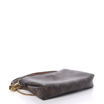 Louis Vuitton Monogram Pallas Clutch Black 3 of 8
