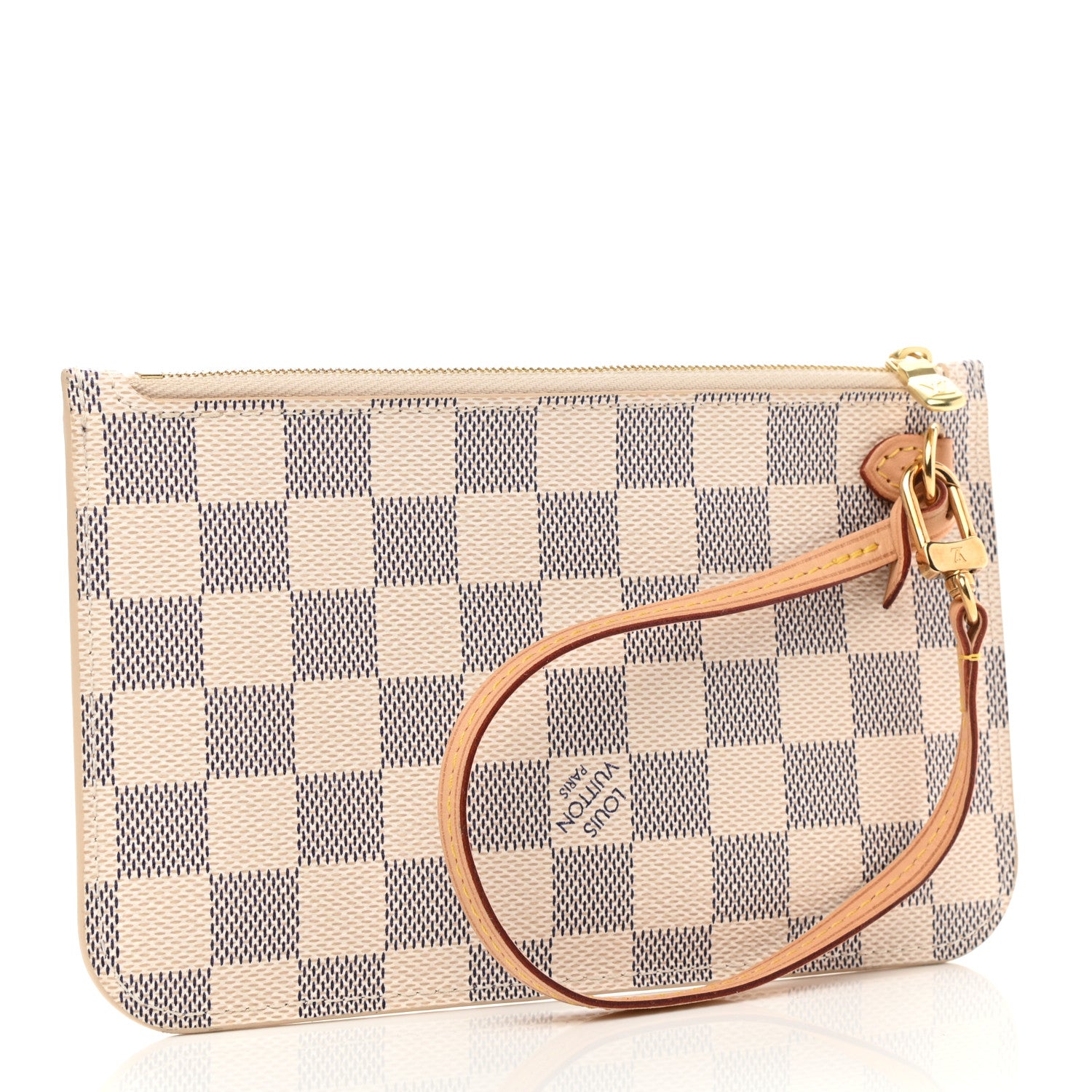 Louis Vuitton Damier Azur Neverfull PM Pochette 3 of 7