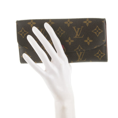Louis Vuitton Monogram Emilie Wallet Fuchsia 2 of 7