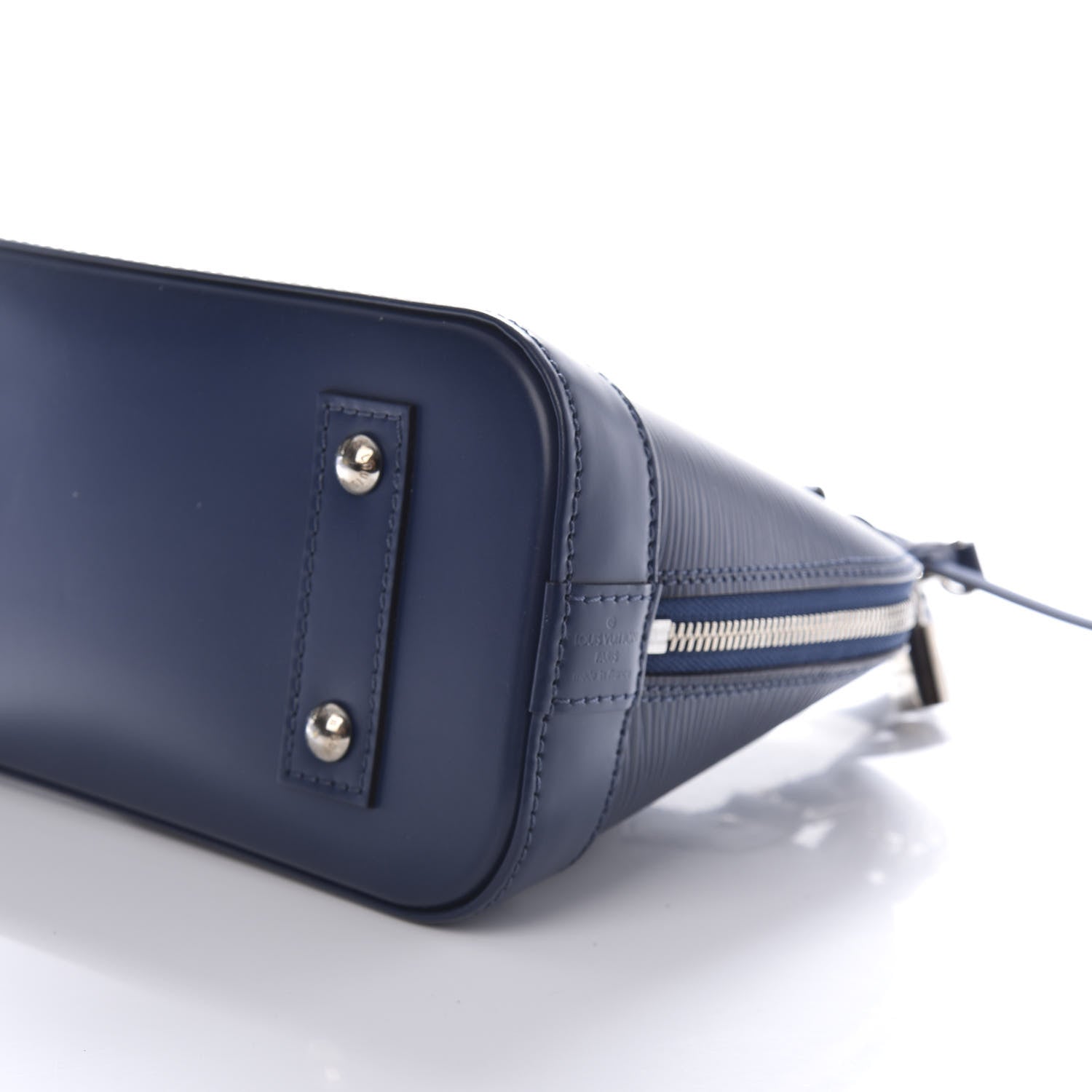 Louis Vuitton Epi Alma BB Indigo 8 of 10