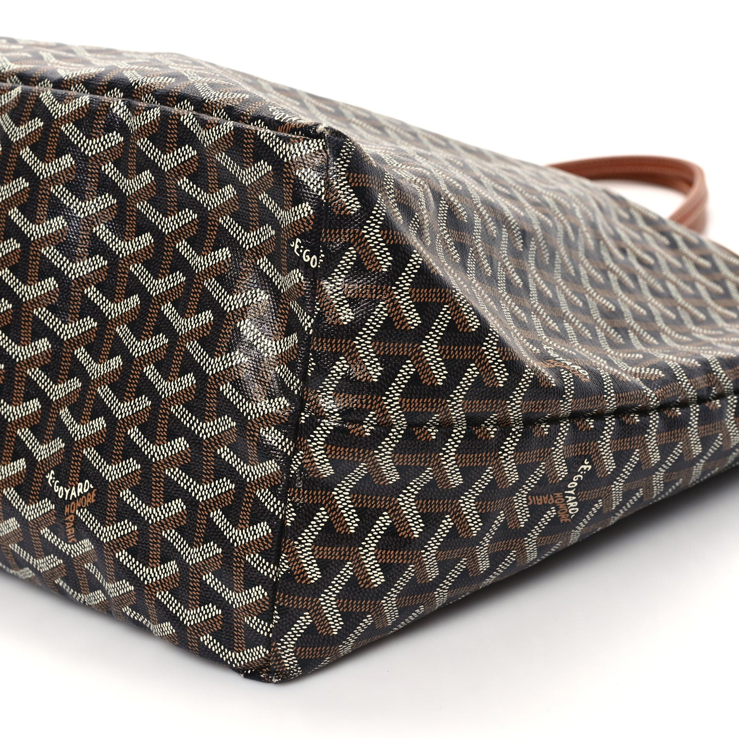 Goyardine Saint Louis GM Black Gold