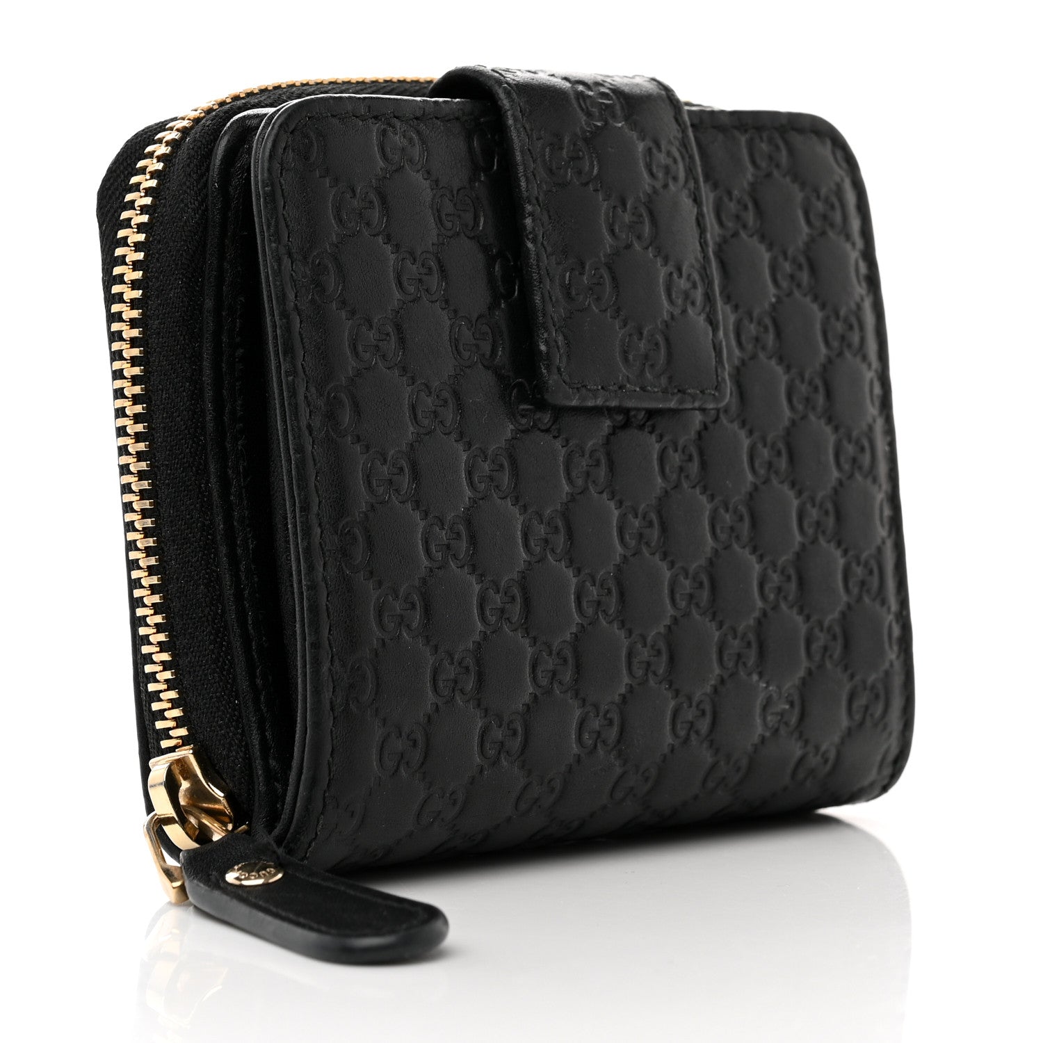 Gucci Microguccissima Compact Wallet Black 3 of 8