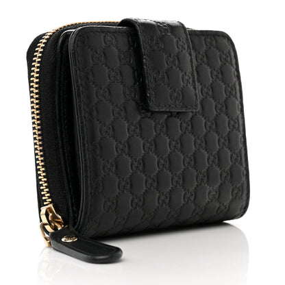 Gucci Microguccissima Compact Wallet Black 3 of 8