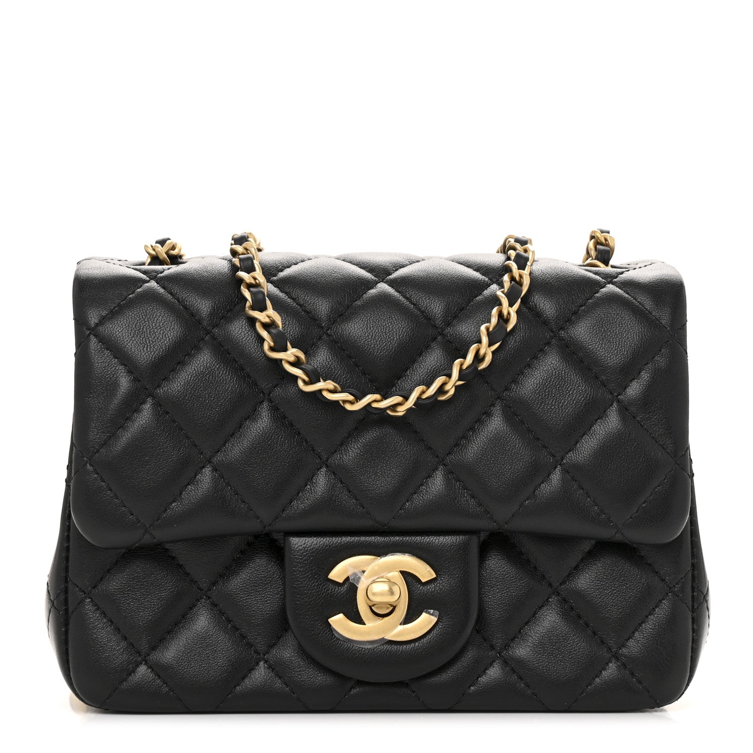 Chanel Lambskin Quilted Mini Pearl Crush Flap Black 1 of 25