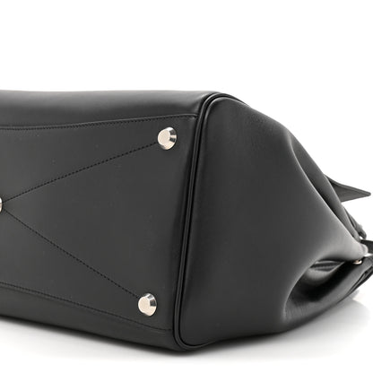 Balenciaga Smooth Calfskin Medium Bel Air Carry All Bag Black 9 of 10