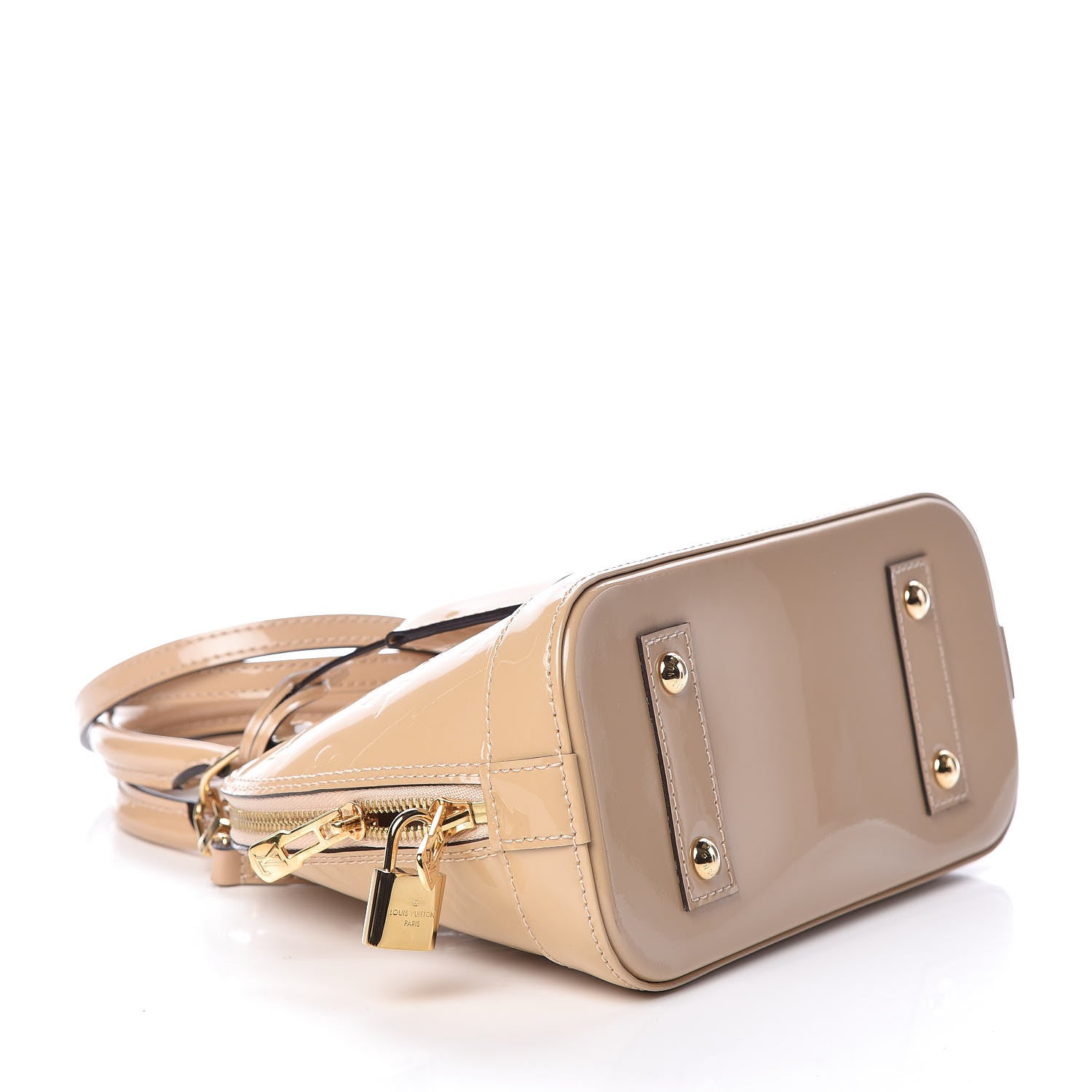 Louis Vuitton Vernis Alma BB Dune 4 of 8