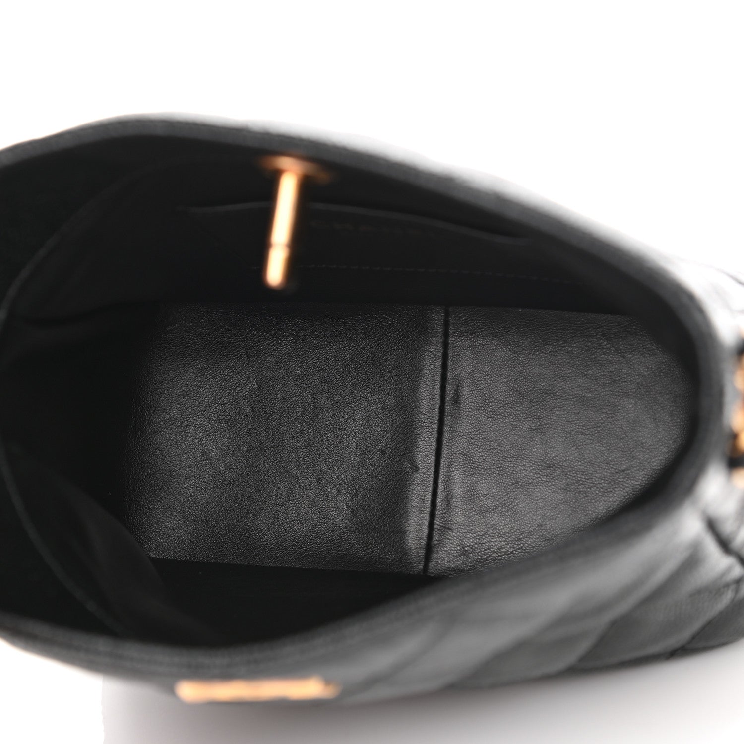 Chanel Caviar Quilted Small Pick Me Up Hobo Black 7 of 12