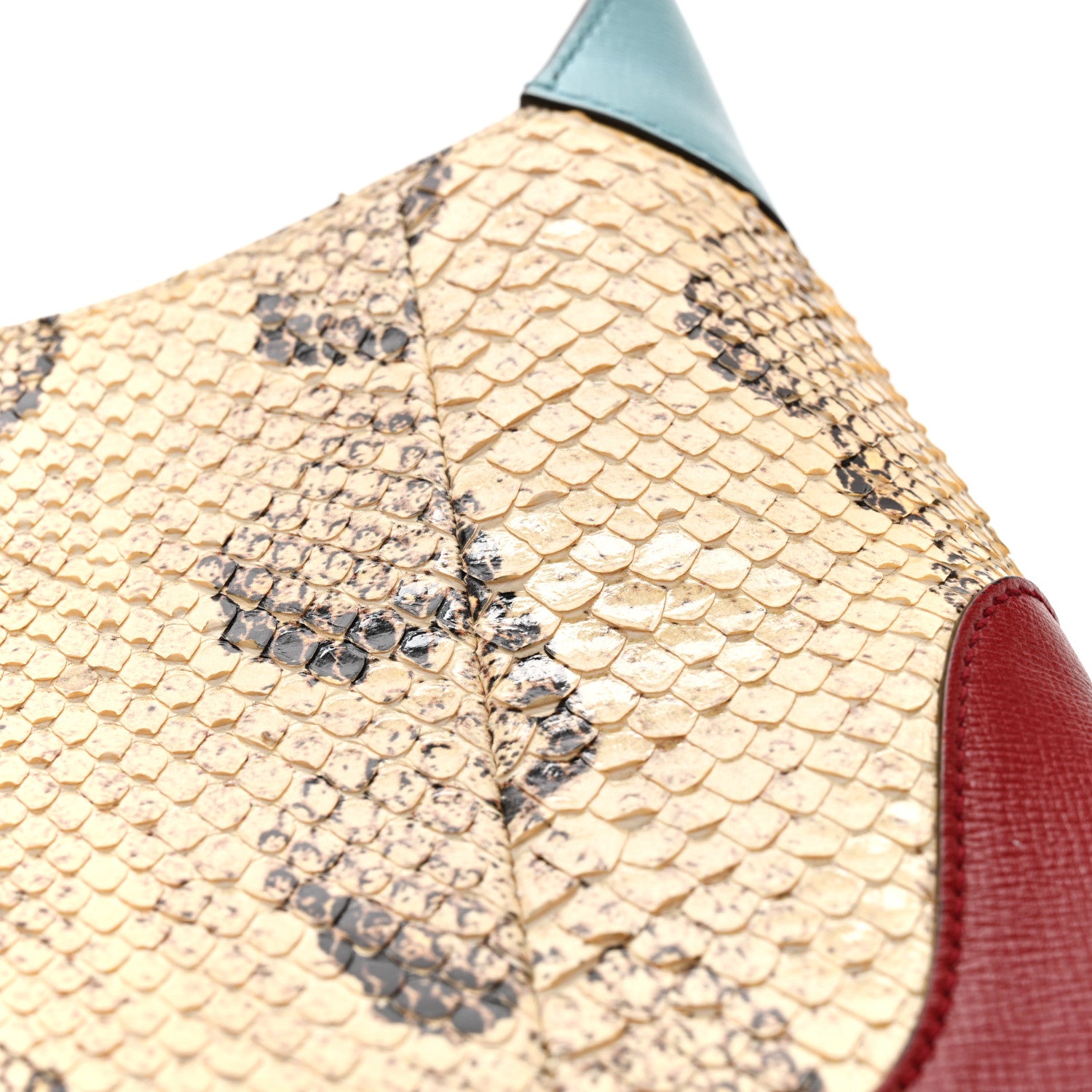 Gucci Snakeskin Calfskin Jackie 1961 Hobo Multicolor 15 of 16