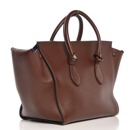 Celine Natural Calfskin Small Tie Knot Tote Acajou 3 of 20