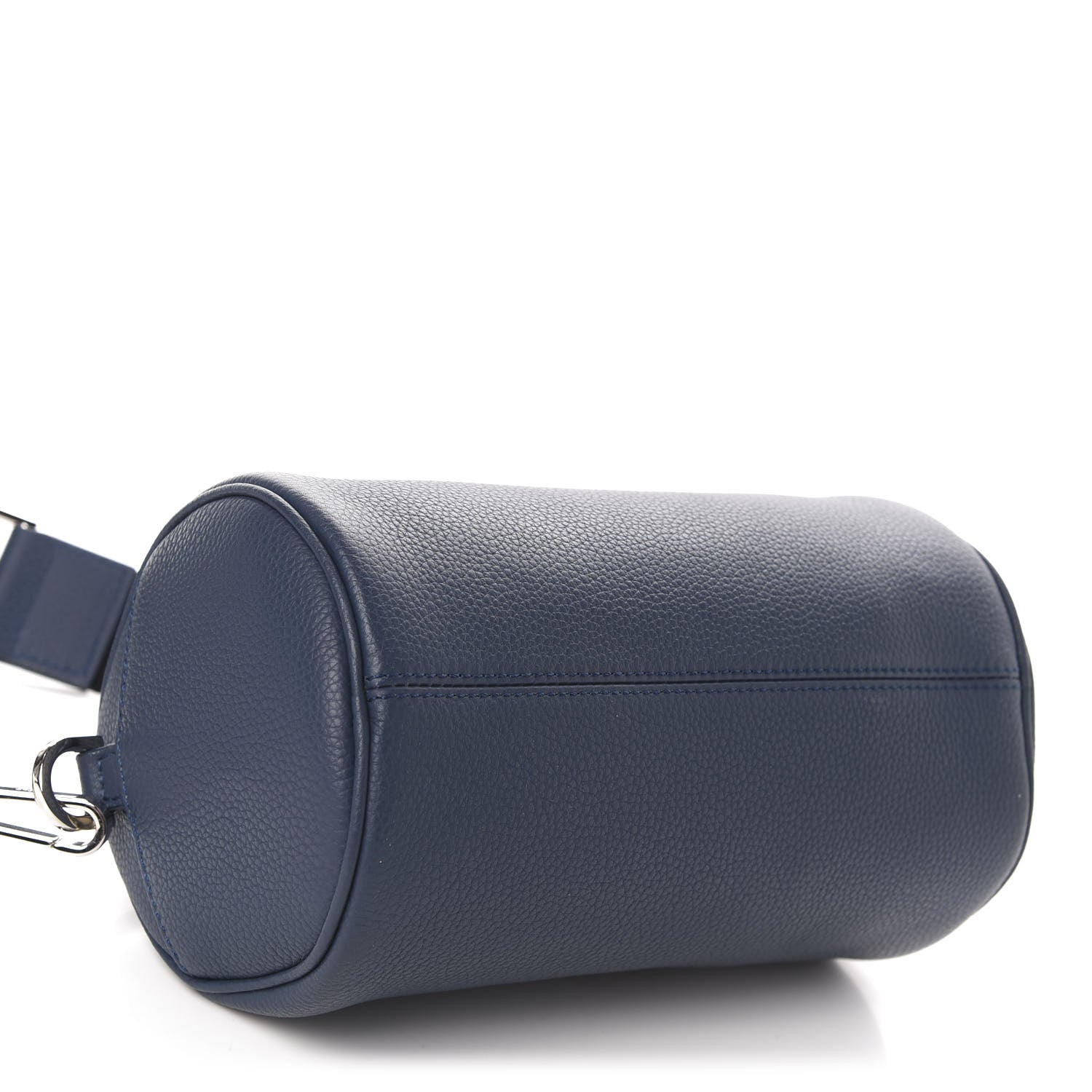 Christian Dior HOMME Grained Calfskin Mens Roller Pouch Blue 4 of 11