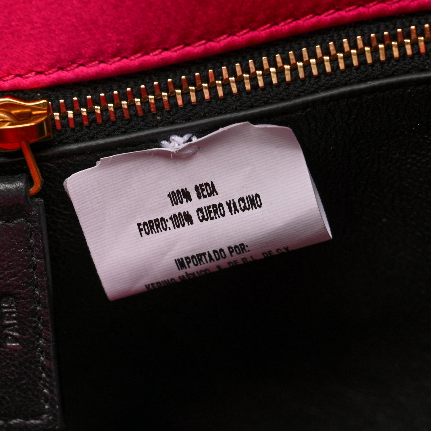 Saint Laurent Satin Quilted Sade Puffer Envelope Clutch Bubblegum 7 of 9