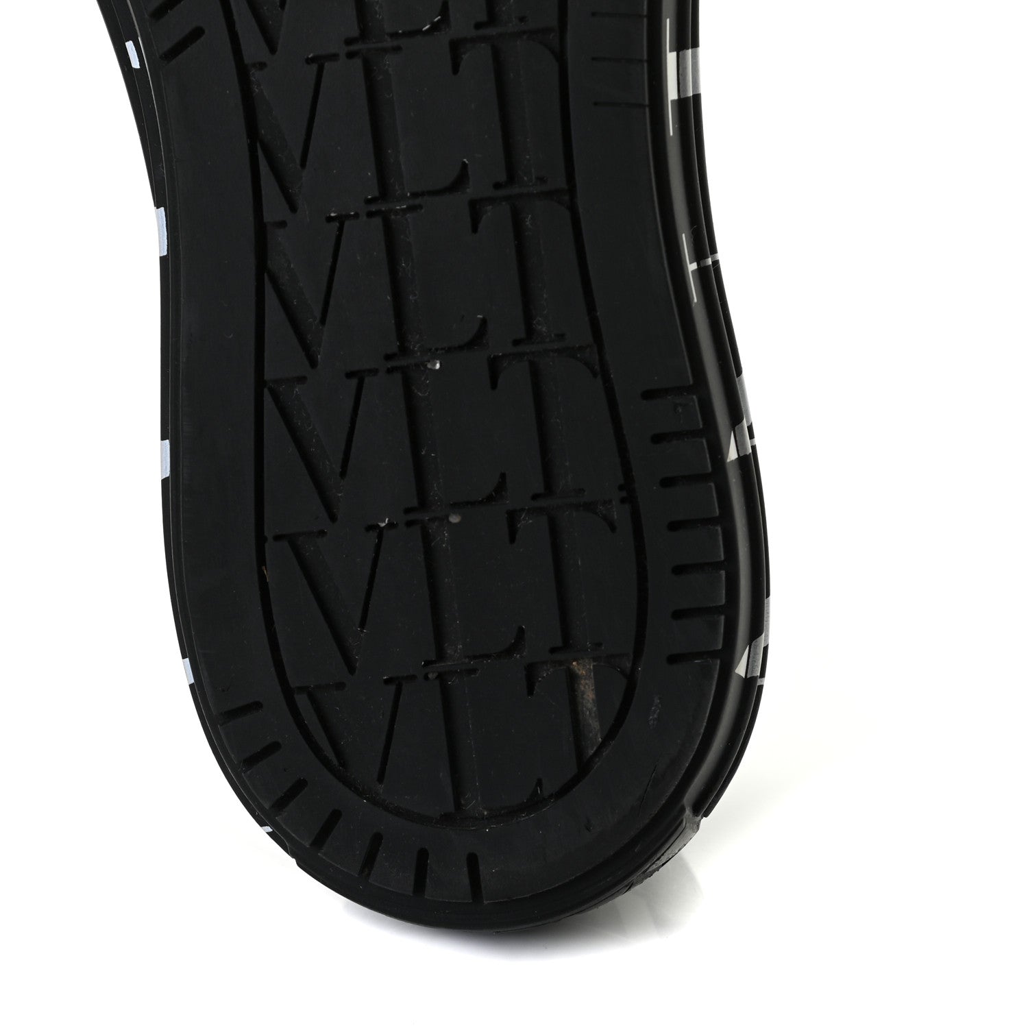 Valentino Garavani Nylon Mens Allover VLTN Logo Sneakers 41 Black White 8 of 12