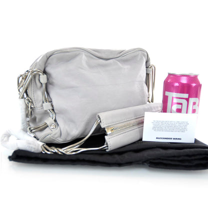 Alexander Wang Leather Brenda Chain Bag Grey 3 of 8