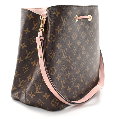 Louis Vuitton Monogram Neonoe MM Rose Poudre 2 of 11