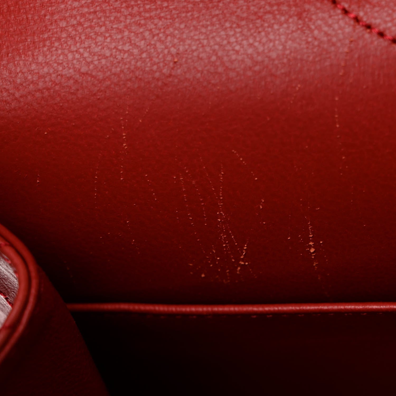Chanel Aged Calfskin Quilted 2.55 Reissue 227 Flap Red 11 of 11