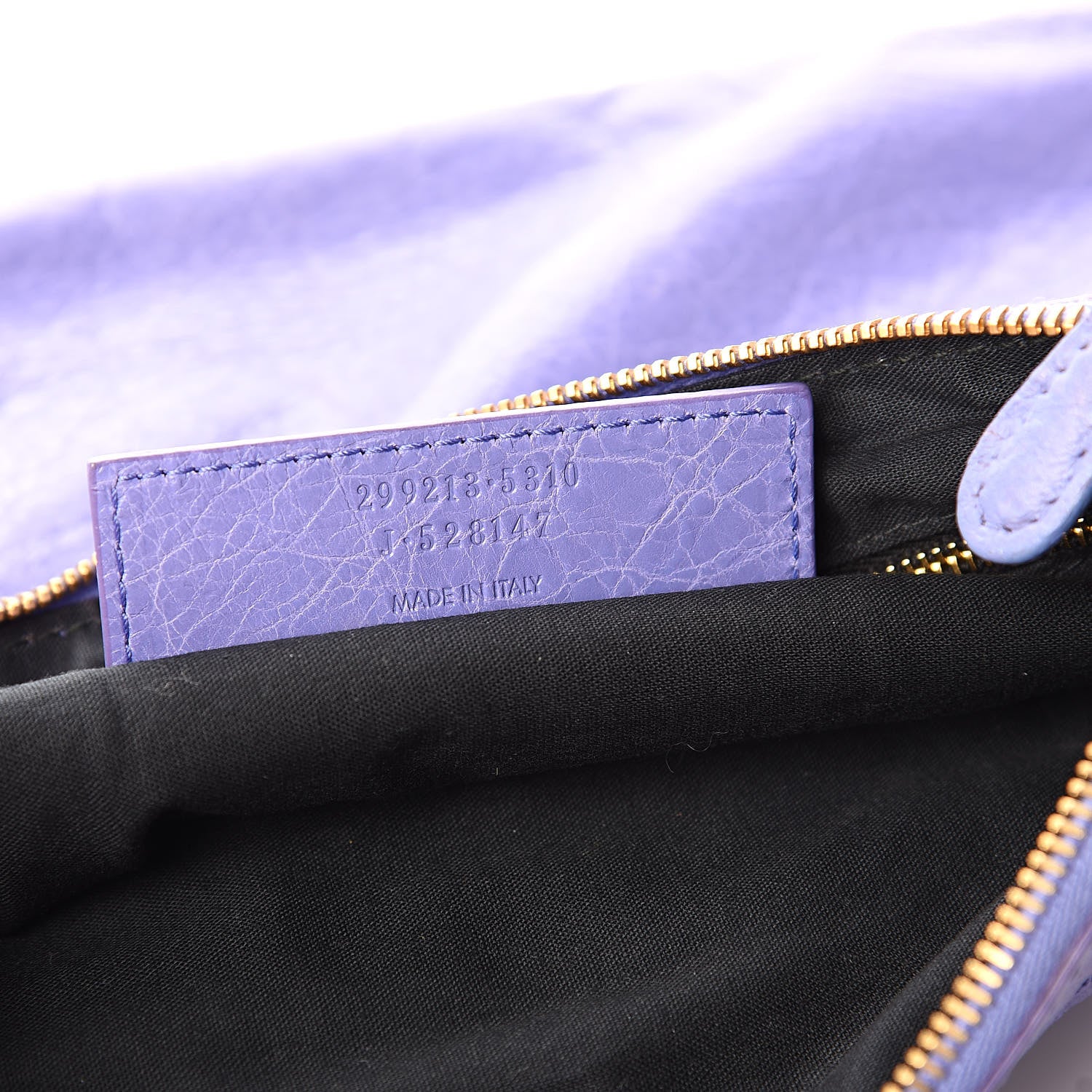 Balenciaga Agneau Giant 12 Gold Hardware Flat Handle Clutch Mauve 7 of 7
