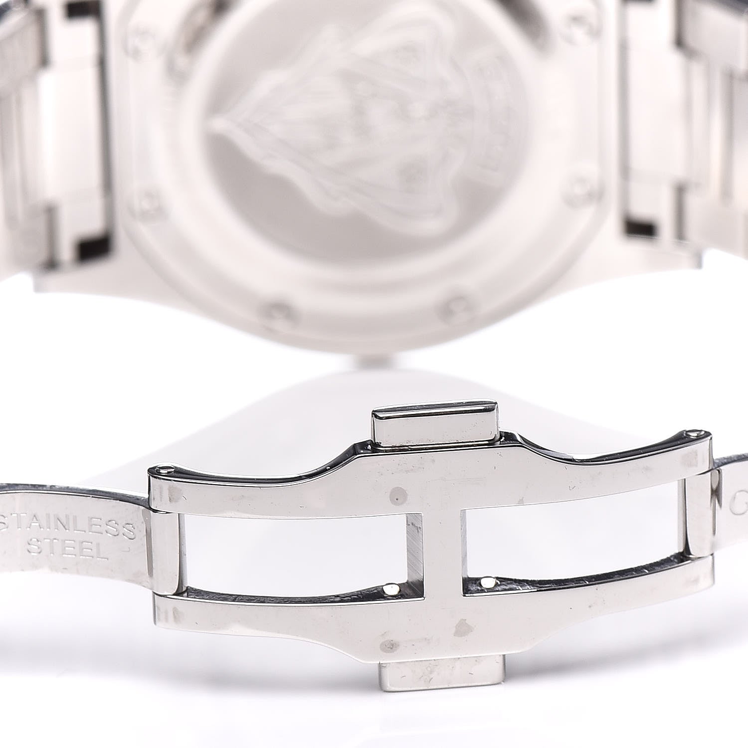 Gucci Stainless Steel 44mm Pantheon Quartz Watch Black 6 of 7