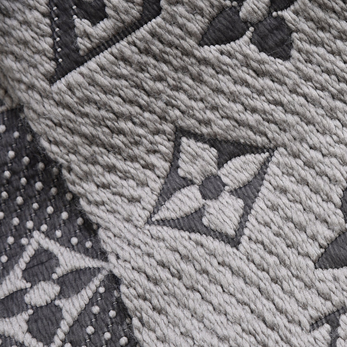 Wool Silk Logomania Scarf Verone