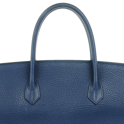 Hermes Taurillon Clemence Birkin 40 Bleu Saphir 20 of 24