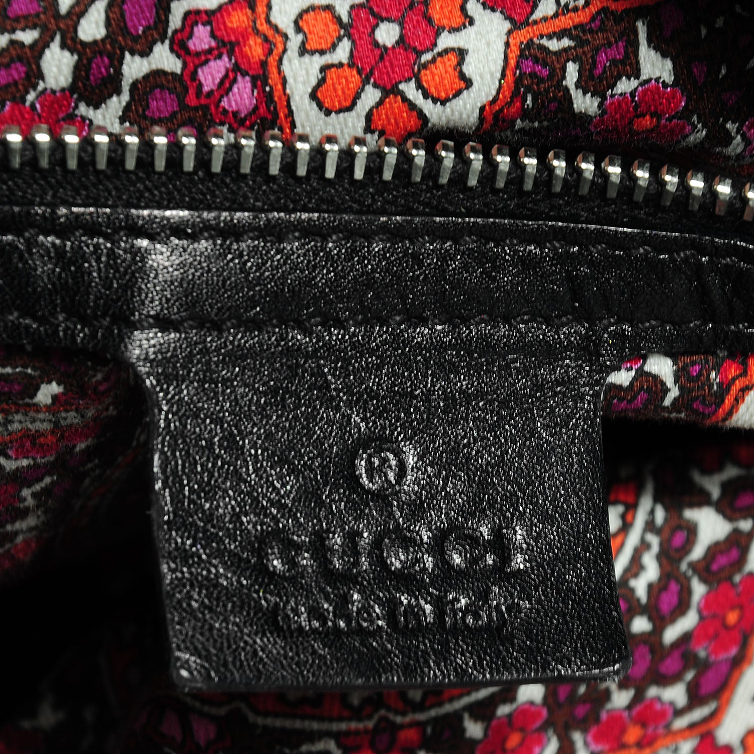 Gucci Calfskin Medium Indy Top Handle Hobo Black 5 of 7