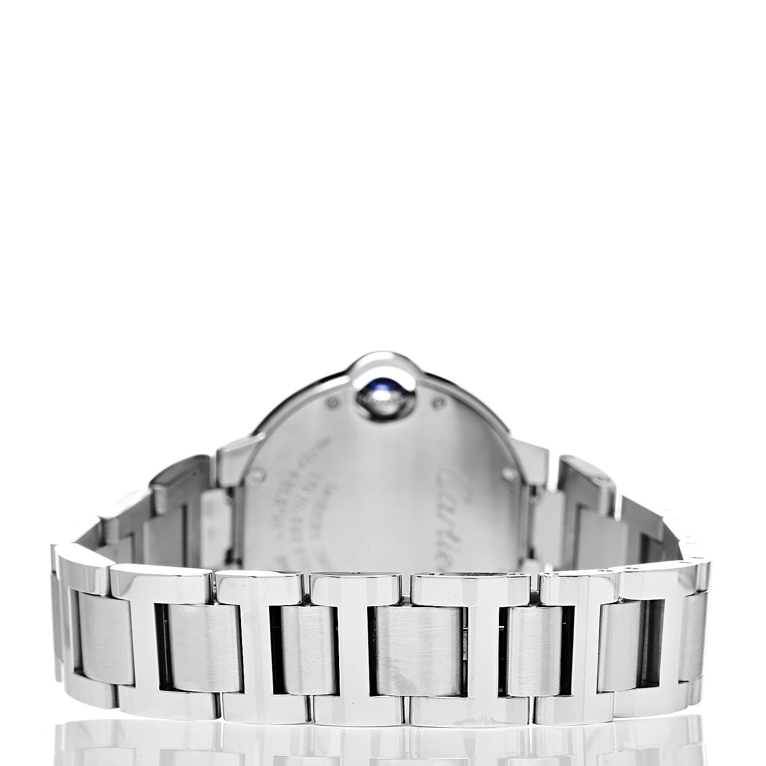 Cartier Stainless Steel 33mm Ballon Bleu De Quartz Watch 4 of 9