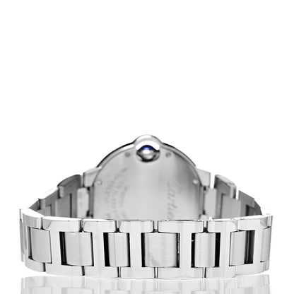 Cartier Stainless Steel 33mm Ballon Bleu De Quartz Watch 4 of 9