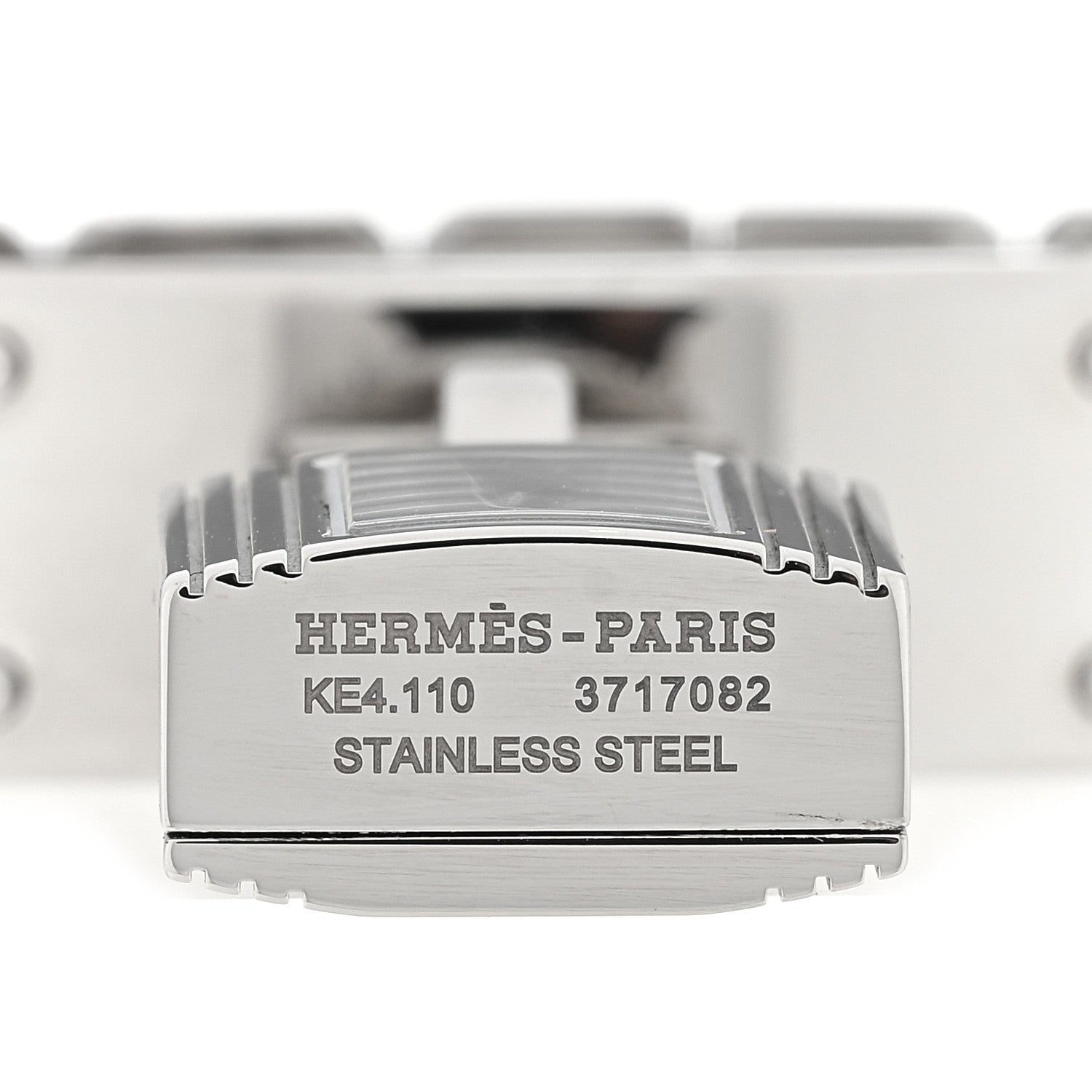 Hermes Stainless Steel 16mm Kelly Quartz Watch 4 of 6