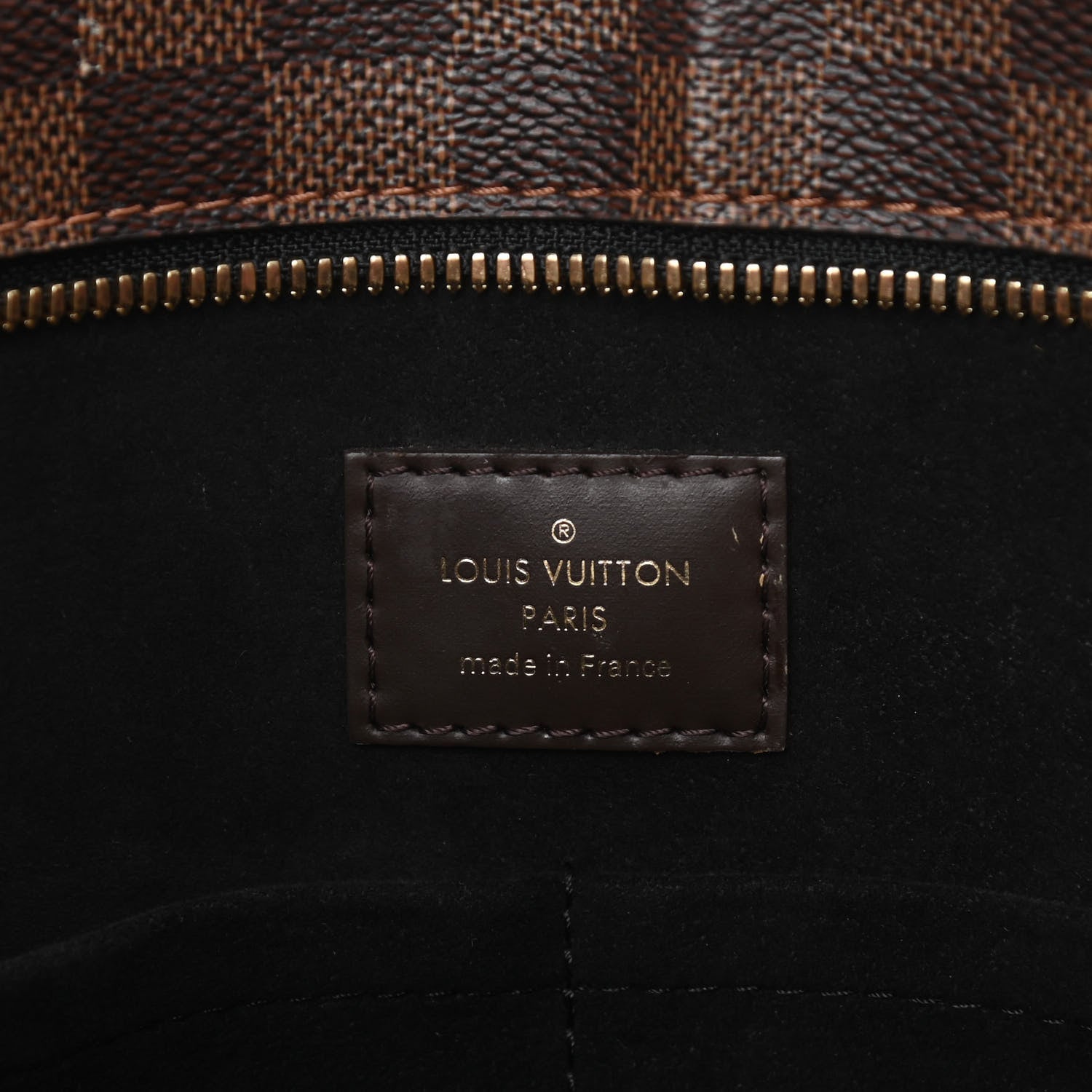 Louis Vuitton Damier Ebene Jersey Black 6 of 14