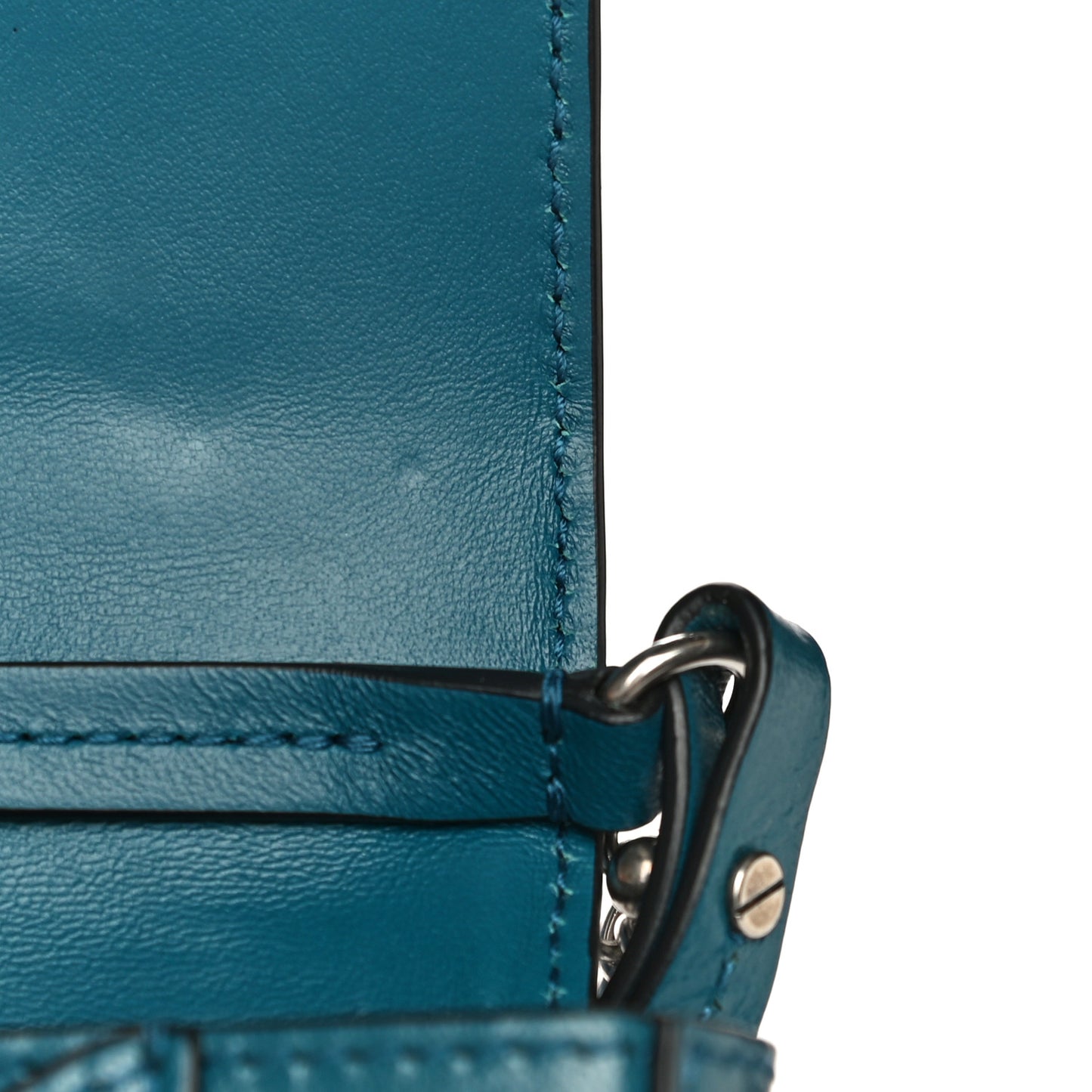 Goatskin Quilted GV3 Mini Pocket Convertible Bag Blue