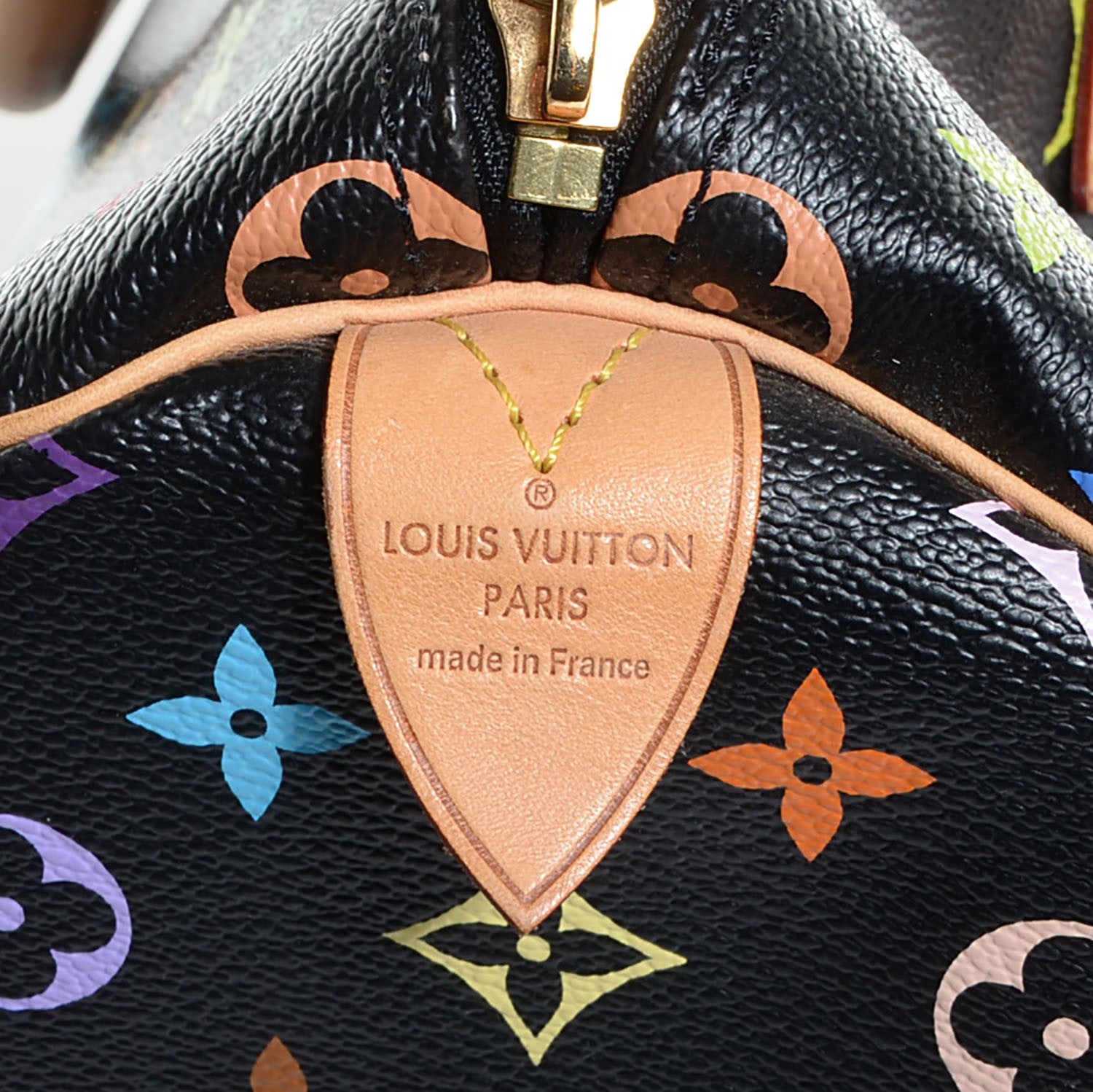 Louis Vuitton Monogram Multicolor Speedy 40 Black 8 of 8