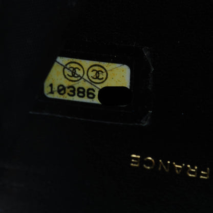 Chanel Caviar Timeless CC Compact French Wallet Black 8 of 8