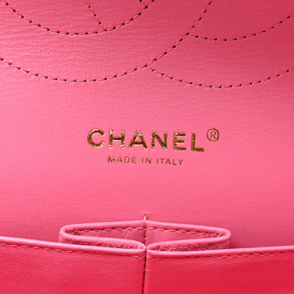 Chanel Caviar Quilted Jumbo Double Flap Pink 6 of 11