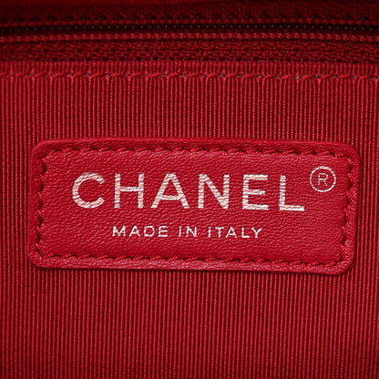 Chanel Aged Calfskin Quilted Medium Gabrielle Hobo Pink 6 of 10