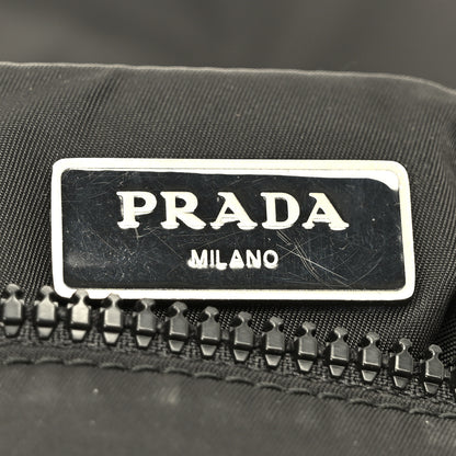 Prada Tessuto Nylon Logo Messenger Bag Black 6 of 9